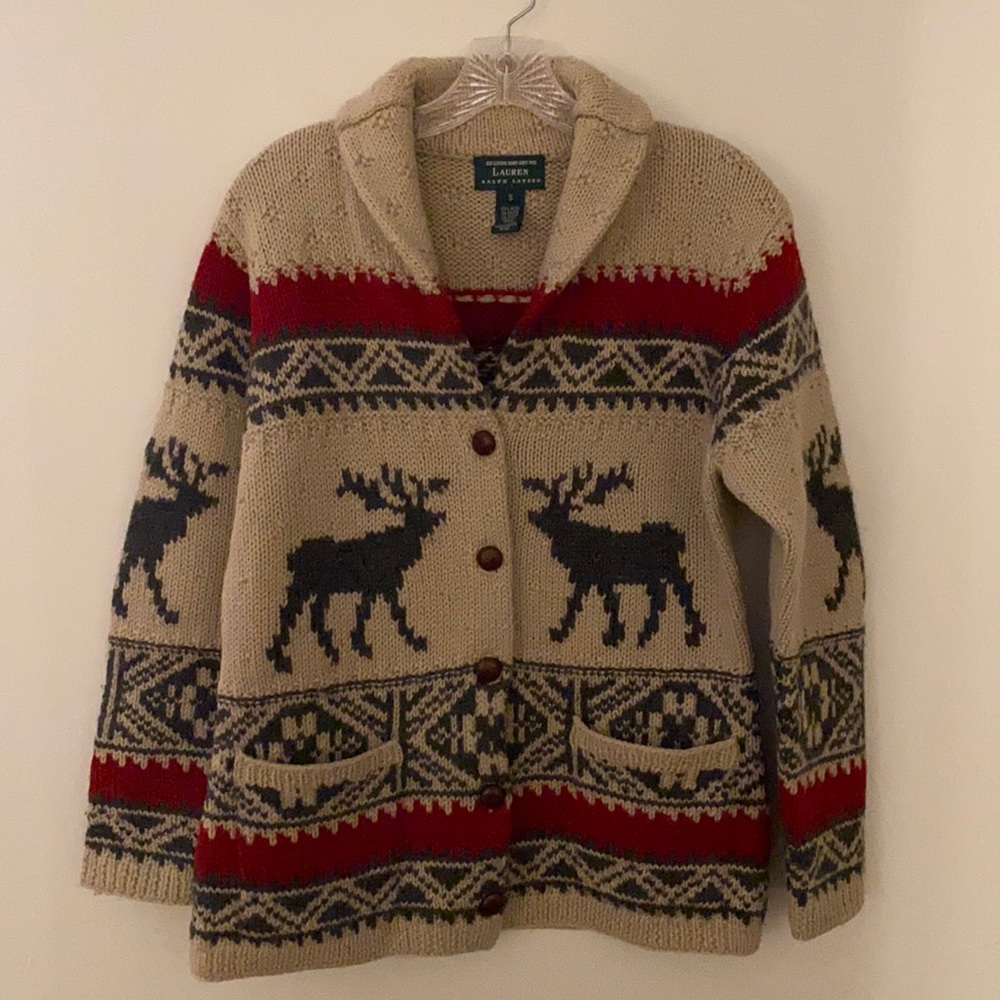 Exclusive Hand Knit For Lauren Ralph Lauren size Small